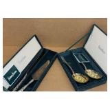 Godinger for Neiman Marcus, silver plate serving s