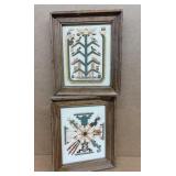 Native American sand paintings, "Tree of