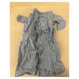 Baby or doll size vintage coveralls