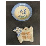 Mary Hadley bowl and COW