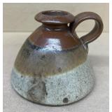 Shafer pottery oil lamp