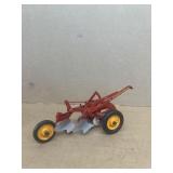 Minneapolis Moline two bottom plow 1/16 scale