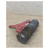 Farm toy attachment disc