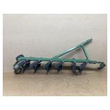 John Deere farm plow attachment toy 1/16 scale