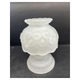 Frosted glass fairy lamp