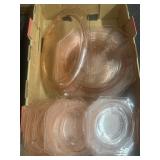 Pink depression, glassware