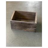 Explosive dynamite crate