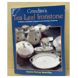 Tea leaf ironstone book