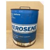 Kerosene advertising 5 gallon can