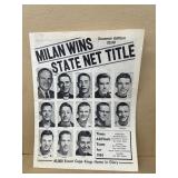 Milan win state net basketball, title souvenir