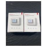(2) Honeywell programmable thermostats
