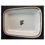 Tea leaf ironstone platter