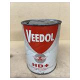 VEEDOL advertising oil can empty
