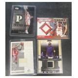 Basketball jersey cards, Jason, Terry, Vince,