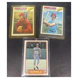 1977 Mike Schmidt, Steve, Carlton, Topps,