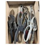 Wire cutters 10 snips miscellaneous wrenches