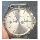GEOFFREY BEENE black diamond wristwatch