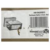 (3) brand new stemware, balloon chests