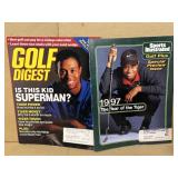 Tiger Woods golf Digest and sports illustrated
