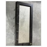 Mirror wall mount coat hook 3' by one and a