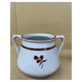 Ironstone, tea, leaf sugar dish, no lid