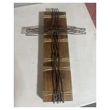 Wire decorative cross
