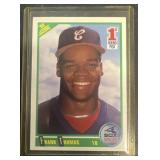 1990 Frank Thomas score rookie baseball card