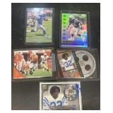 EDGERIN James, Indianapolis Colts football cards