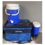 Columbia cooler and drink carriers