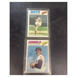 Nolan Ryan and Tom Sever 1977 Topps, Baseball