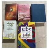 Kids Bible, his Princess bride, Jesus calling