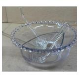 Candlewick divided serving dish