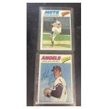 Nolan Ryan and Tom Sever 1977 Topps, Baseball