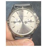 GEOFFREY BEENE black diamond wristwatch