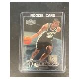 1998 Tim Duncan sky box metal rookie basketball