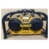 DeWalt radio charger worksite
