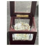 Musical glass carousel