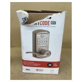 Smart code, residential electronic lever door lock