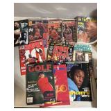 Sports magazines Michael Jordan and others on