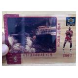 Michael Jordan upper deck, diamond vision card