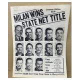 Milan win state net basketball, title souvenir