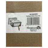 (3) brand new stemware, balloon chests