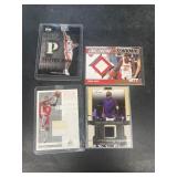Basketball jersey cards, Jason, Terry, Vince,