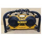 DeWalt radio charger worksite