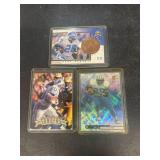 Very Sanders football card lot pinnacle pinnacle