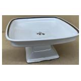 Ironstone tea leaf compote