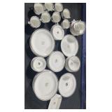 Ironstone, tea, leaf dishes