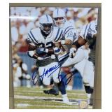 E  James Indianapolis Colts autograph 8 x 10