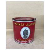 Prince Albert advertising tobacco can