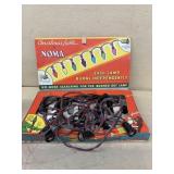 Christmas lights by NOMA vintage with box